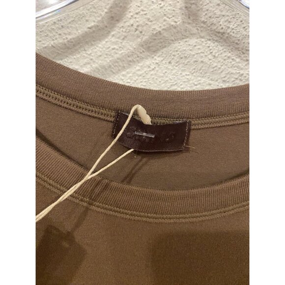 Skims Boyfriend Tank Top Womens 2XL Brown Oxide Sleeveless Oversized Basic - Picture 2 of 4